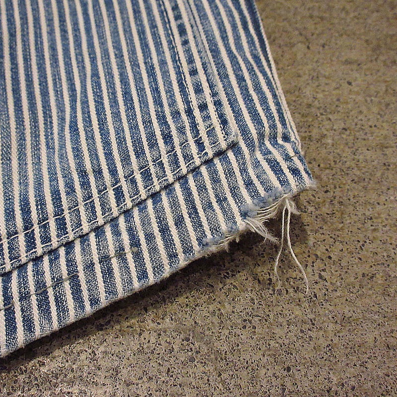 ビンテージ50's○OSHKOSHヒッコリーストライプエンジニアジャケット