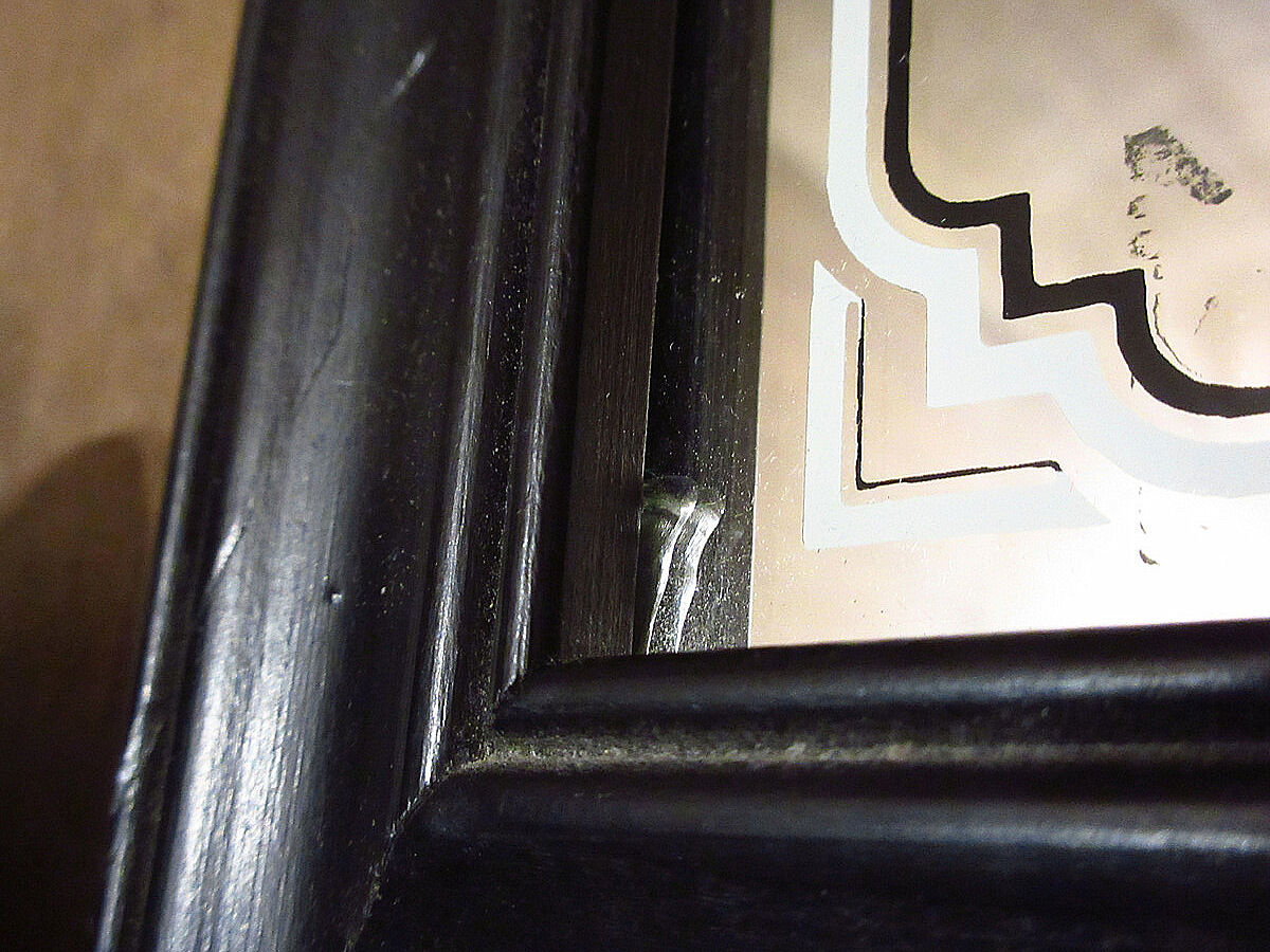 ビンテージ○BEAM'S BLACK LABELパブミラー○210718i8-sign ジムビ