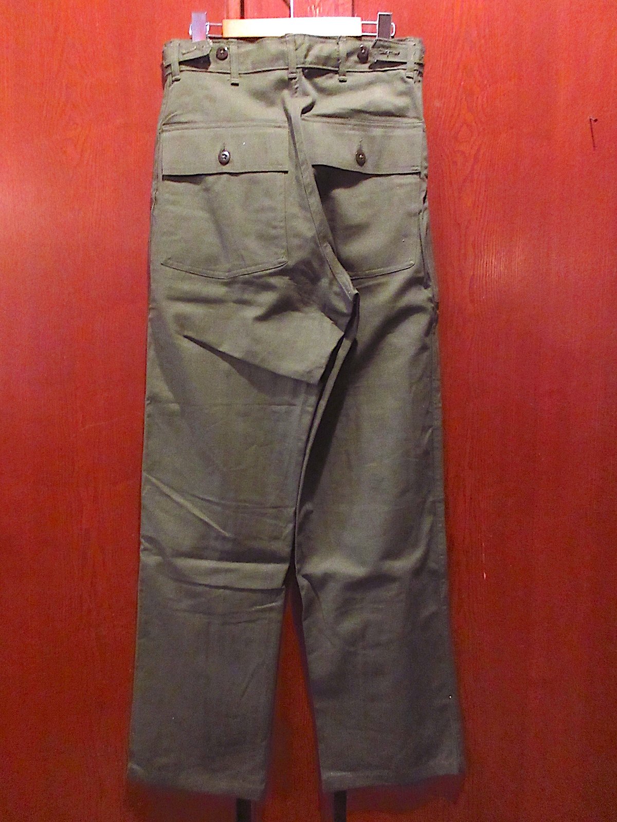 ビンテージ40's50's○DEADSTOCK U.S.ARMY M-47 HBTベイカーパン