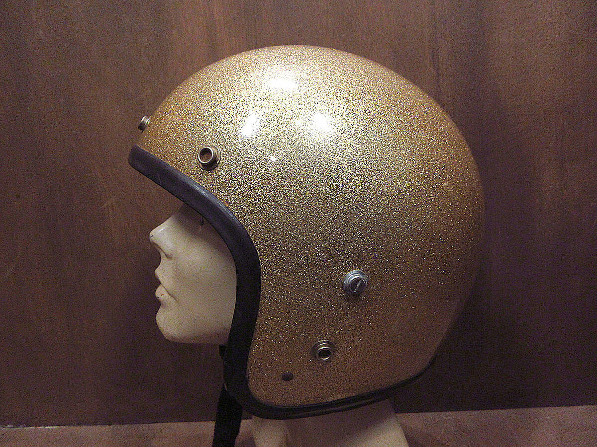 ヘルメット ヴィンテージ 1960s Sシェル USA製 ヘルメット