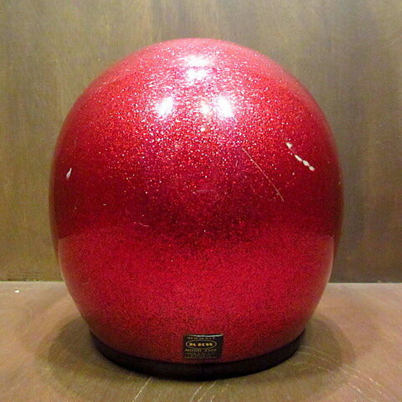 ビンテージ70's○KRW MODEL 2500 ジェットヘルメット メタリックレッド