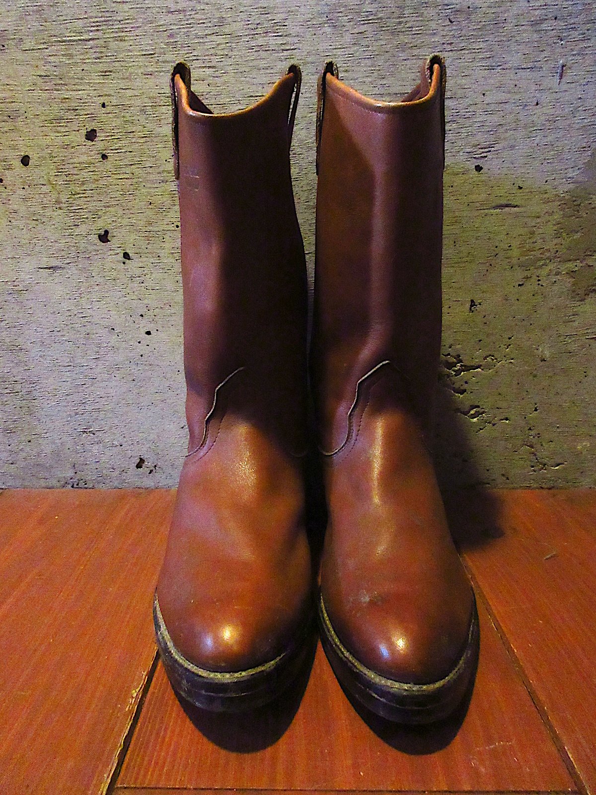 ビンテージ○MASON WESTERNウエスタンブーツ茶size 10 D○260109j8-
