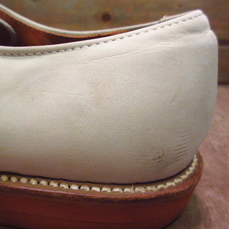 ビンテージ○Walk Overホワイトバックス8 E/C○200719n3-m-dshs-26
