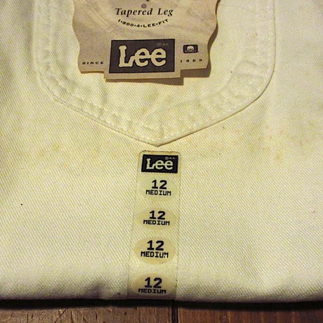 ビンテージ90’s●DEADSTOCK Leeレディースコットンテーパードパンツsize 12 M●260404j8-w-pnt-ot-w28古着1990sデッドストック