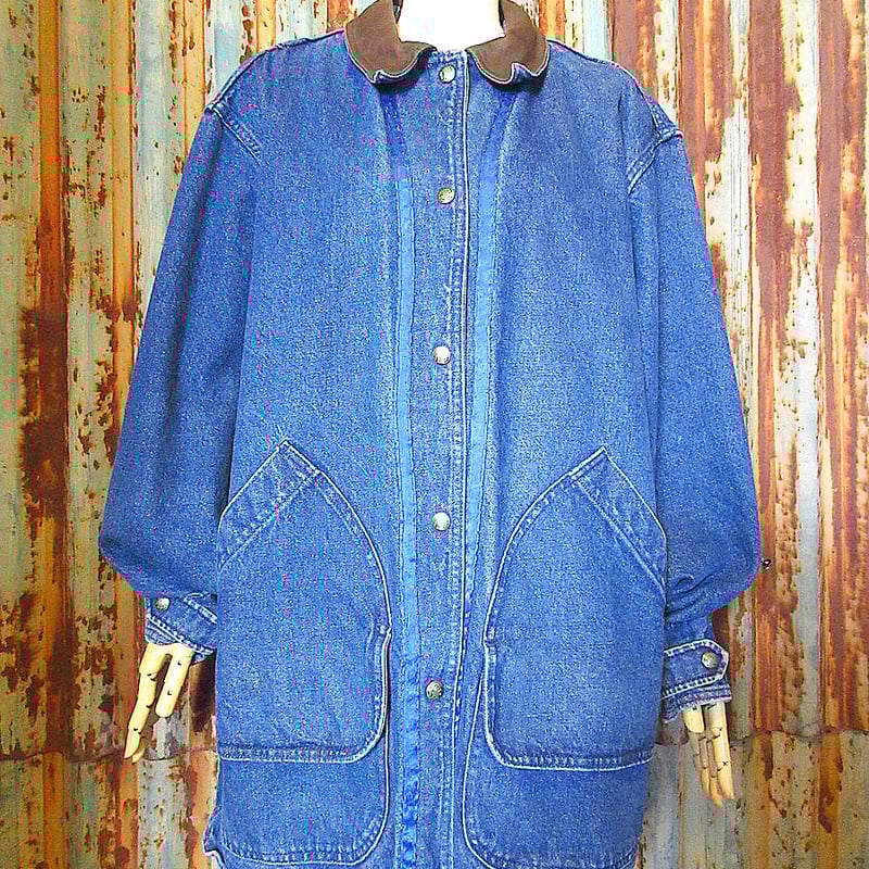 ビンテージ90's○Woolrichレディースデニムカバーオールsize L ビンテージ90's○Woolrichレディースデニムカバーオールsize L
