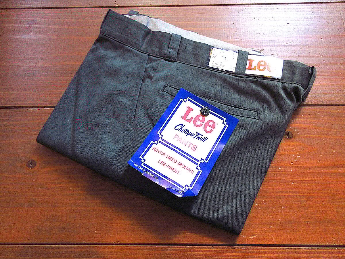 70sデッドストックLee Chetopa Twillパンツ　32×32 70sデッドストックLee Chetopa Twillパンツ 32×32 - メルカリ