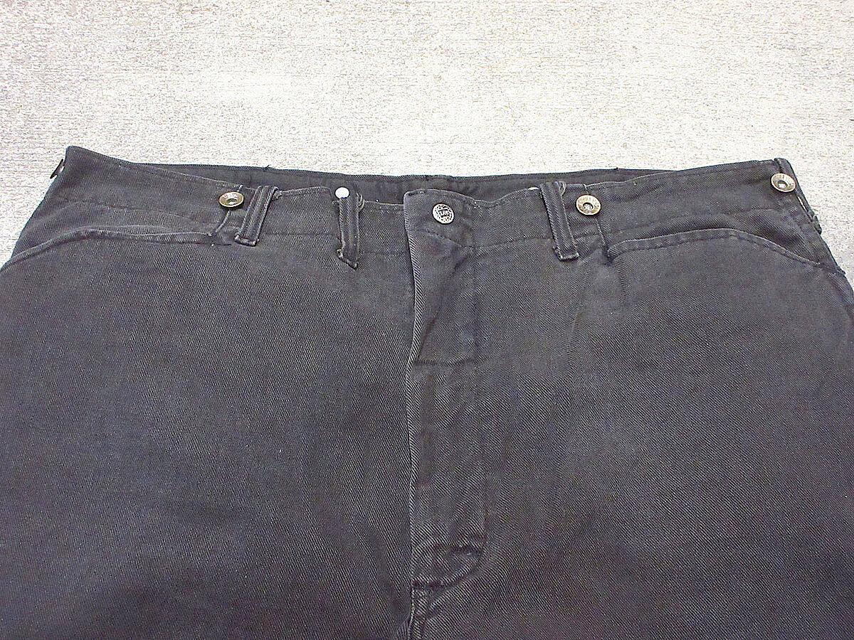 ビンテージ60's70's○Leeフリスコジーンズ黒実寸W104cm○220426m4-w-p