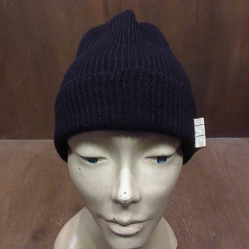 ビンテージ40's○U.S.NAVYワッチキャップ○230126i2-m-cp-knt ビンテージ40's○U.S.NAVYワッチキャップ○230126i2-m-cp-knt