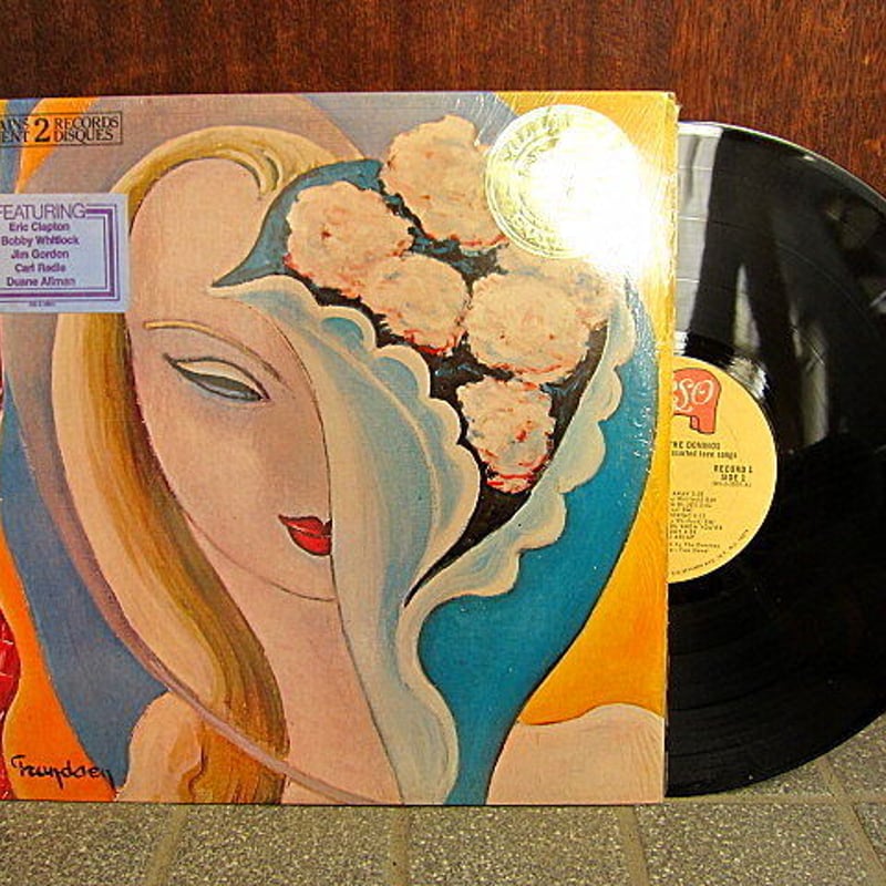 DEREK AND THE DOMINOS○LAYLAシュリンク付き2LP RSO Recor