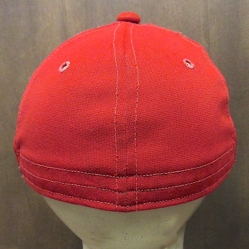 ビンテージ~70's○広島カープ6パネルキャップ赤○250115z5-m-cp-bb野球