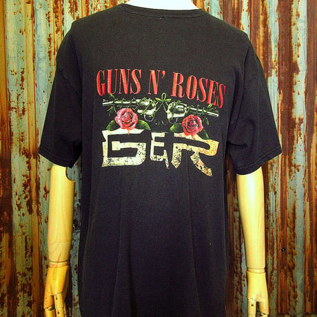 2000’s●GONS N’ ROSESツアーTシャツsize L●230522k4-m-tsh-bn Y2Kバンドガンズ・アンド・ローゼズ古着バンTメンズ