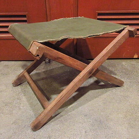 ビンテージ●アウトドアフォールディングチェア●201221f5-otdeqpキャンプイス椅子折り畳み雑貨インテリア