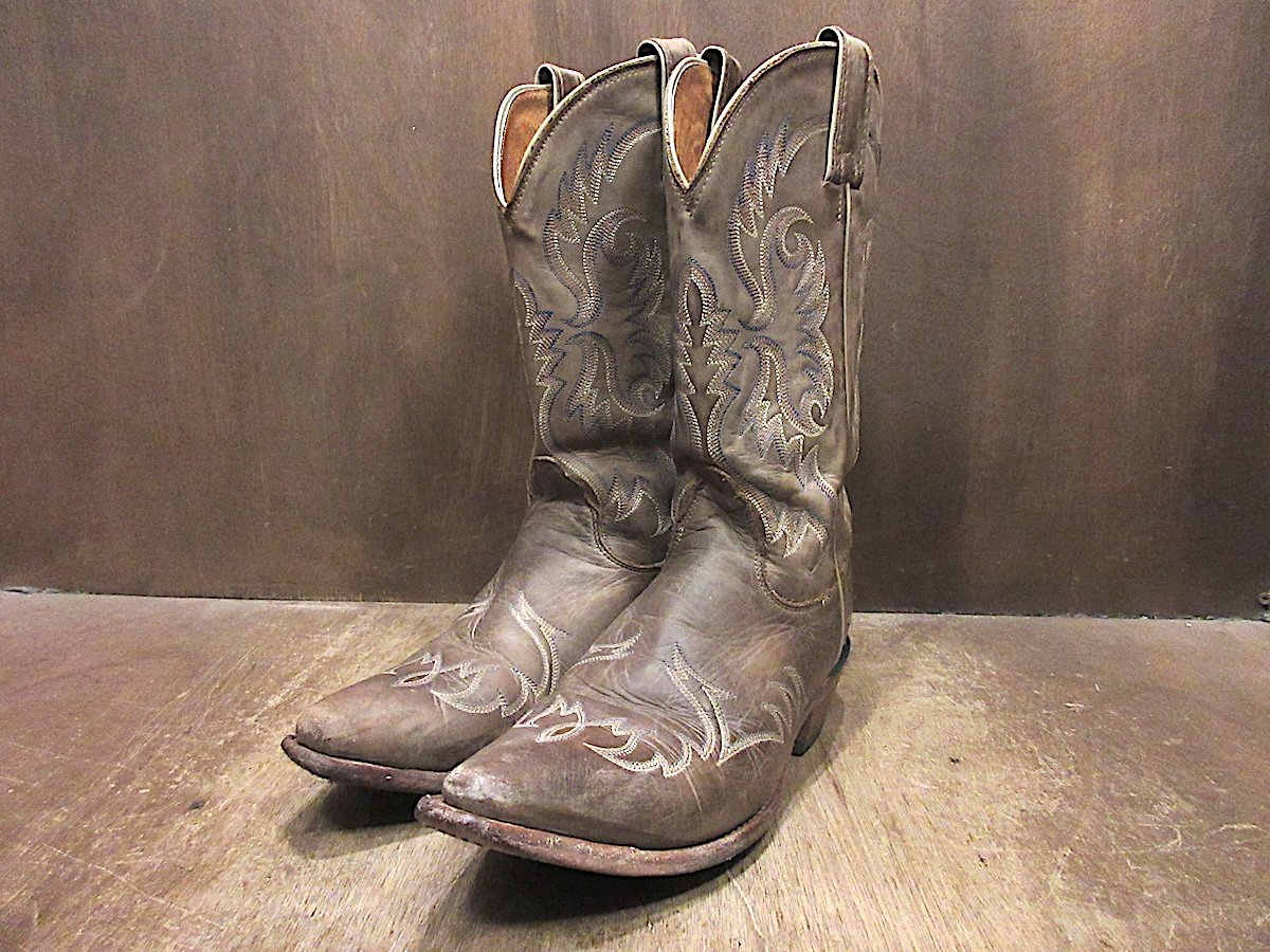 ビンテージ○NOCONAウエスタンブーツ茶size 8 1/2 B○260110n3-m-bt