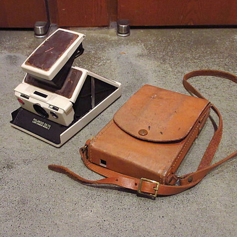 ビンテージ70's○POLAROID SX-70 LAND CAMERA MODEL-2○21