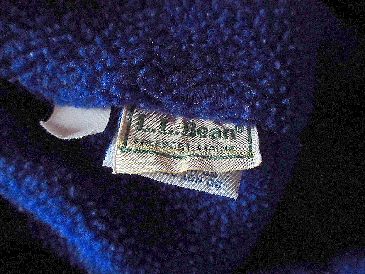 ビンテージ80's○L.L.Bean GORE-TEX耳当て付き裏フリースキャップsize L