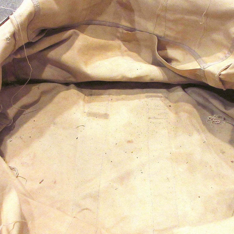 ビンテージ40's○U.S.NAVYパラシュートバッグトラベリングバッグ