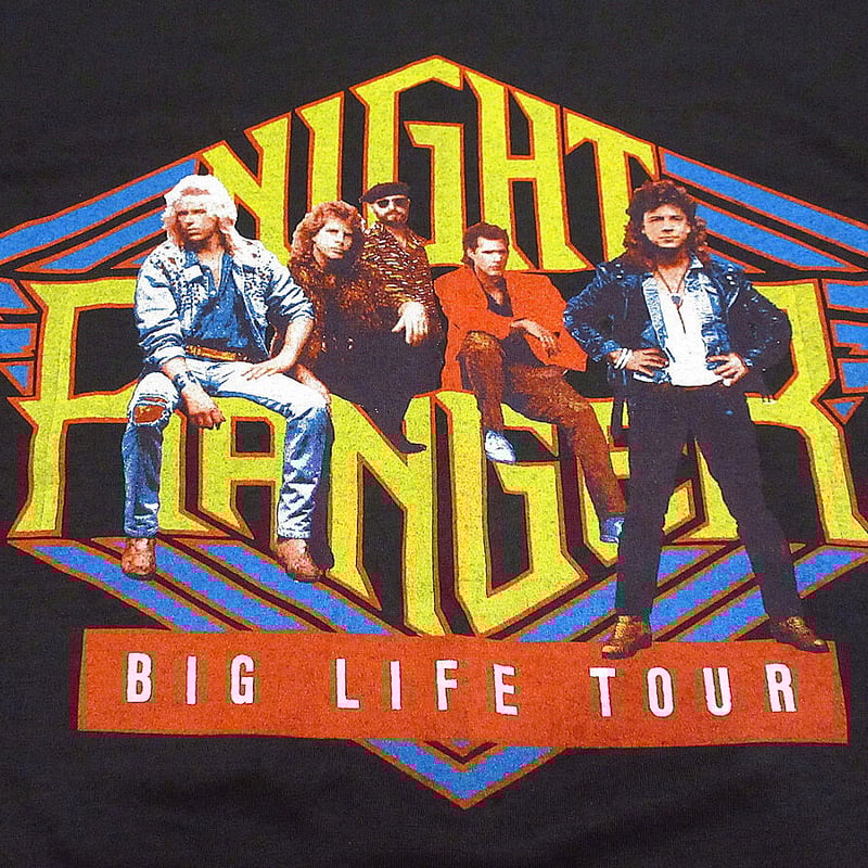 lrider51様　Night Ranger ツアーＴシャツ　Ｍサイズ NIGHT RANGER:グッズ - ウドー音楽事務所