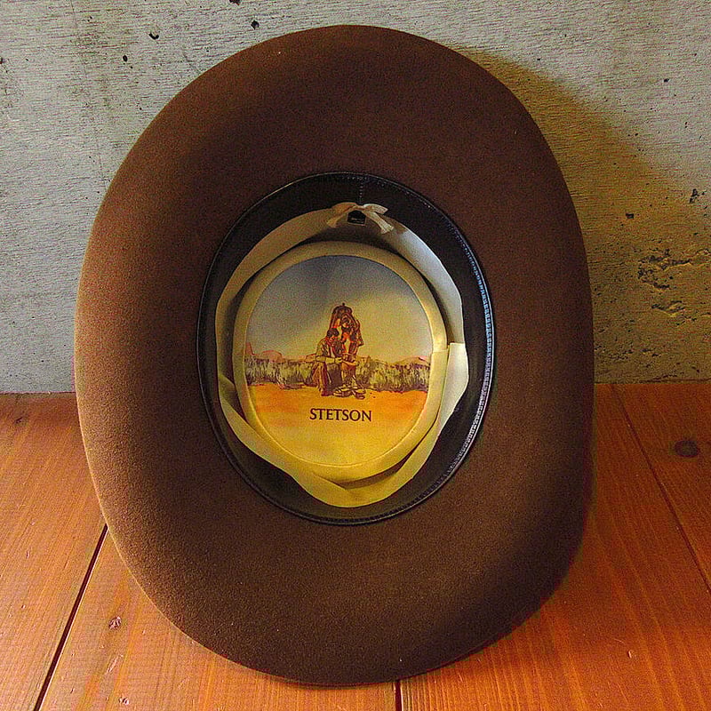 ビンテージ○STETSONカウボーイハット茶size 7 7/8○230929k6-m ビンテージ○STETSONカウボーイハット茶size 7 7/8○230929k6-m