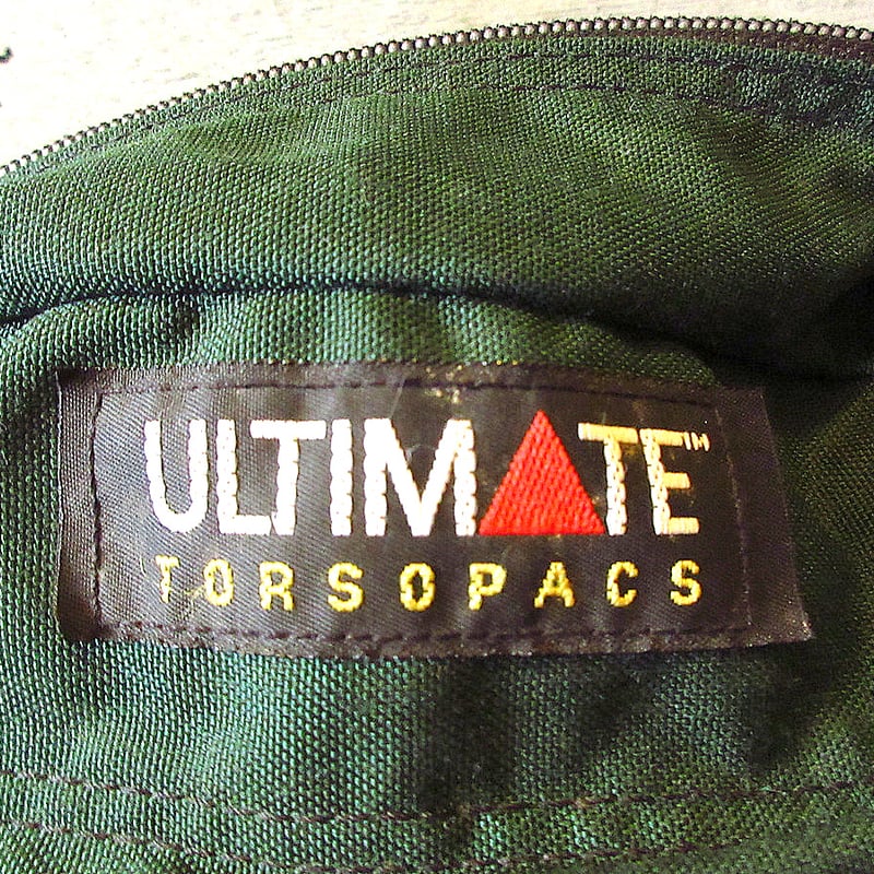 ビンテージ90's○ULTIMATE TORSOPACSナイロンウエストバック緑○240613