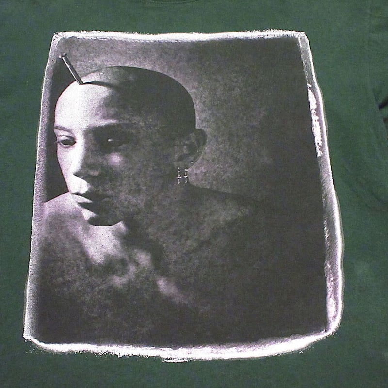 Queensrÿche Promised Land 長袖カットソー ビンテージ90's○QUEENSRYCHE PROMISED LAND長袖Tシャツ深緑○220