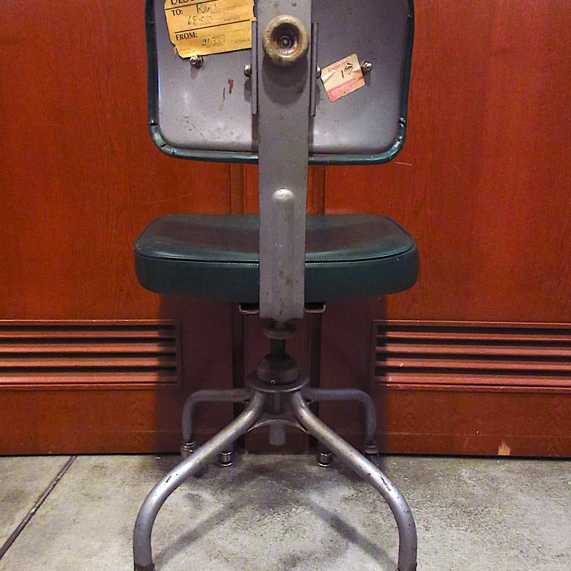 ビンテージ50's60's○STEEL CASEデスクチェア○231112m7-chrミッドセ