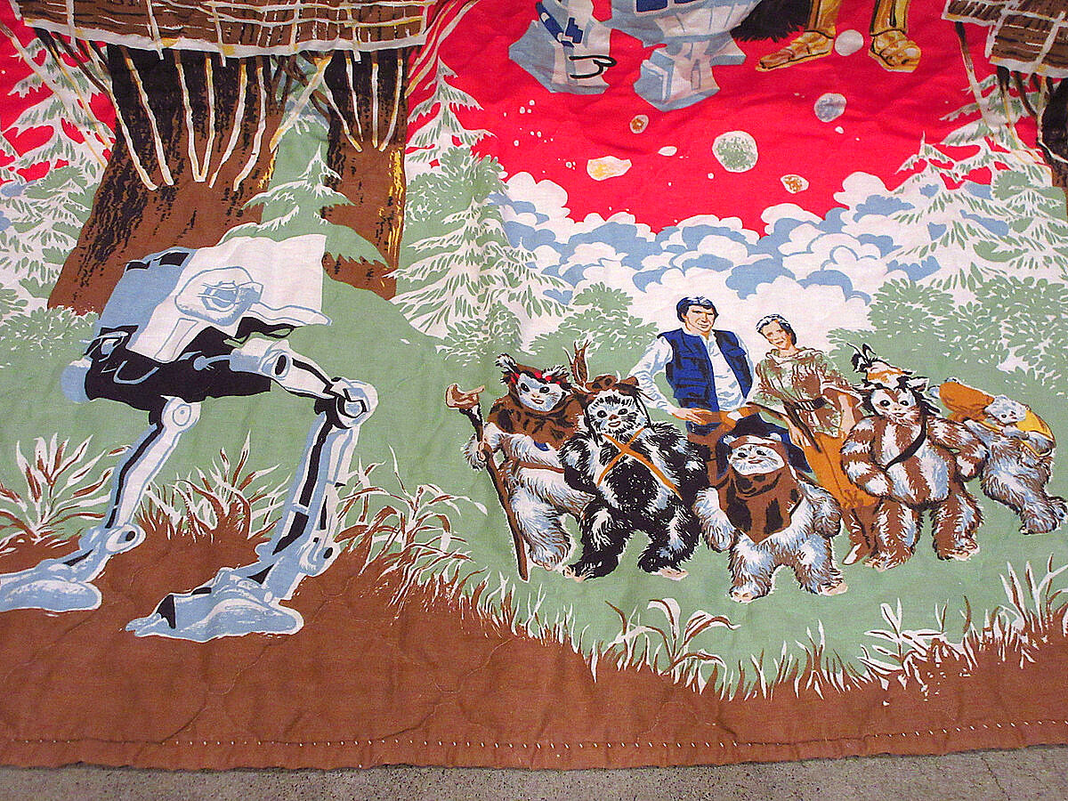 ビンテージ80's○Sears STAR WARSジェダイの帰還キルティング