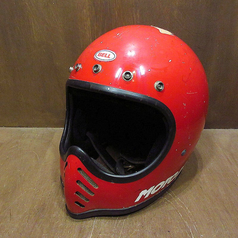 ビンテージ80's○BELL MOTO3オフロードヘルメットsize 7 5/8○211023...