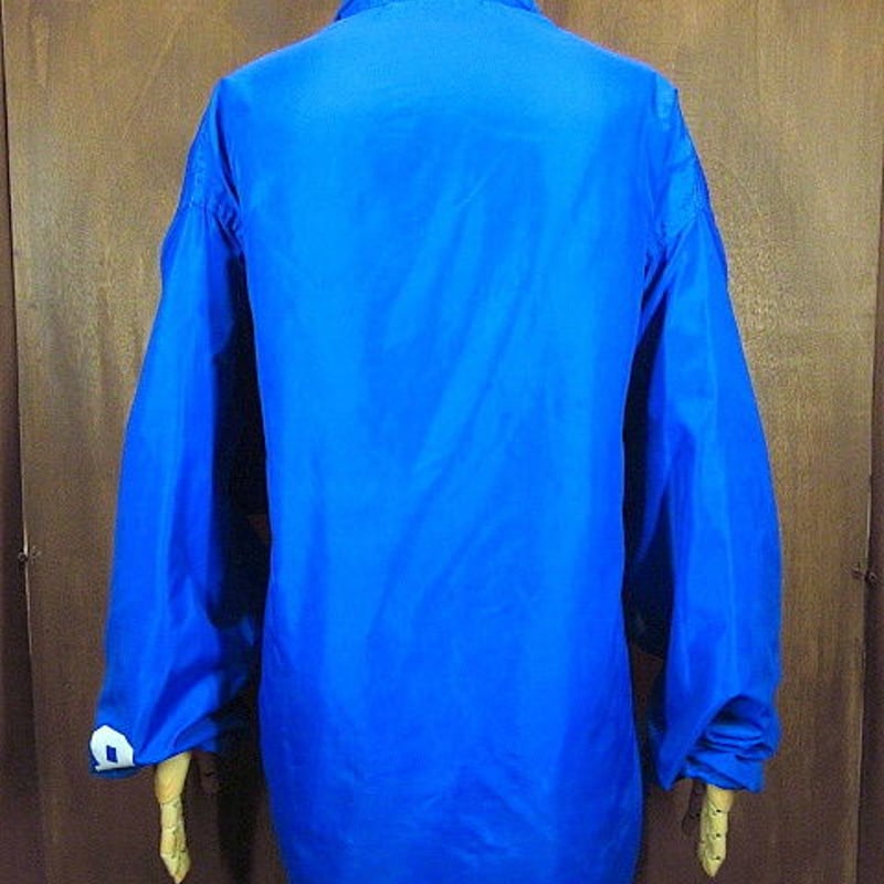 ビンテージ70's○WEST WINDナイロンコーチジャケット青size L○200626n3
