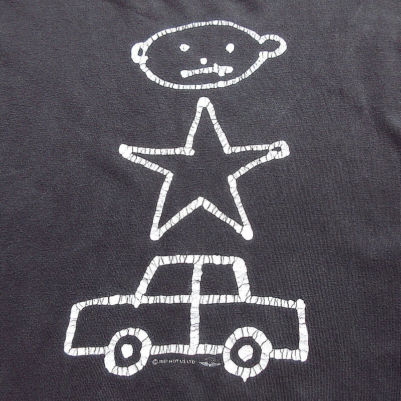 ビンテージ90's○U2 Zoo TVツアーTシャツ黒size XL○240702k1-m-t