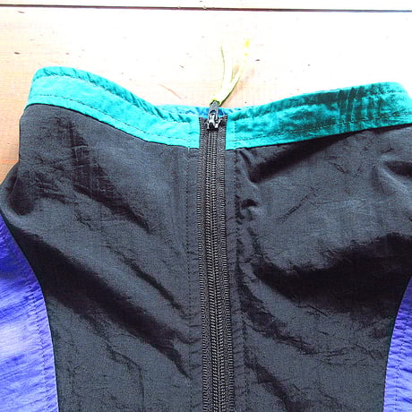 ビンテージ90’s●DUALCONTROLマルチカラーナイロンプルオーバージャケットsize XL●240525k8-m-jk-nyl 1990sメンズ古着