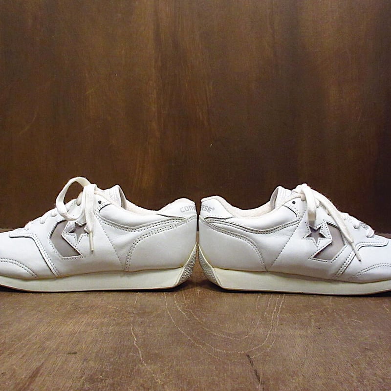 ビンテージ80's○DEADSTOCK CONVERSEレディースSTUNTSTAR白8○22
