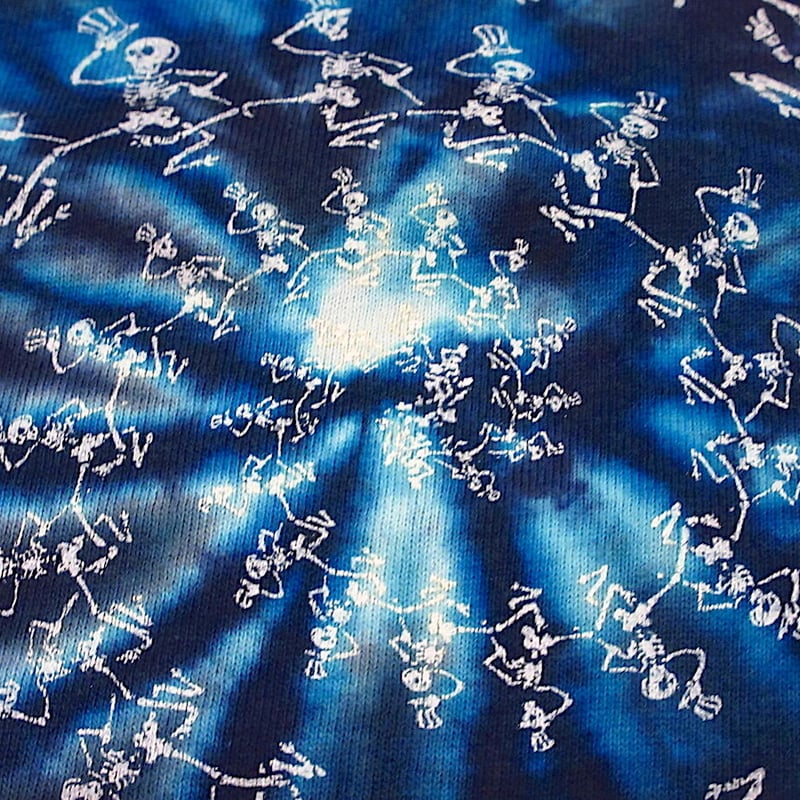 ビンテージ90's○GRATEFUL DEADダンシングスケルトンコットン