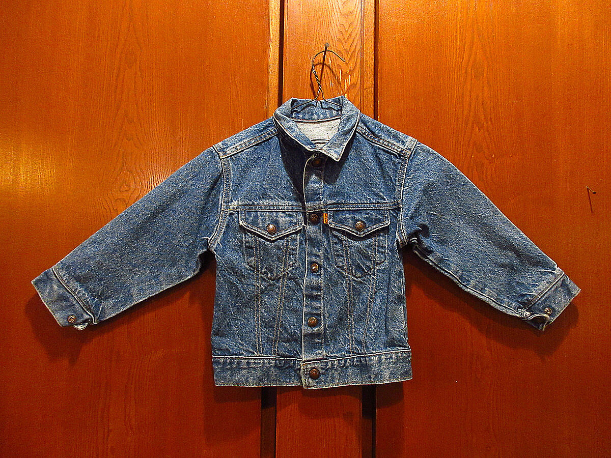 Levi's リーバイス ヴィンテージ キッズ デニムジャケット ビンテージ80's○Little Levi's 72225-0214キッズデニム