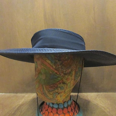 アンティーク　本パナマ帽　ハット　帽子　ヴィンテージ　レトロ　おすすめ品　美品 000000005617-01-l.jpg?t=