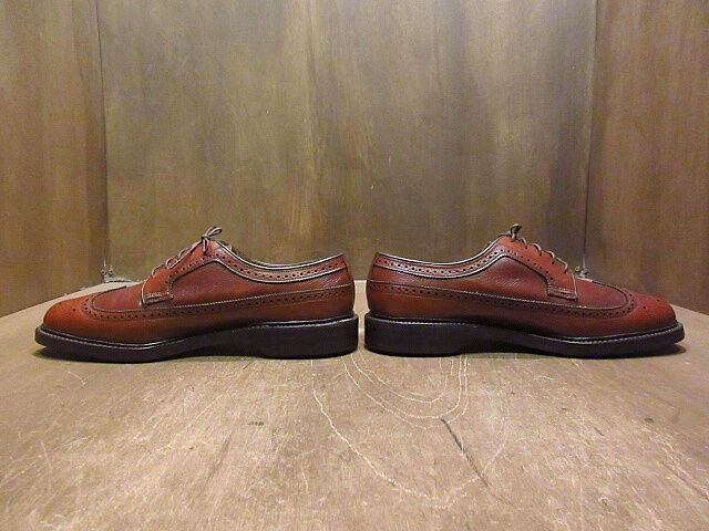 ビンテージ70's○DEADSTOCK FLORSHEIM IMPERIALウィングチップシュ...