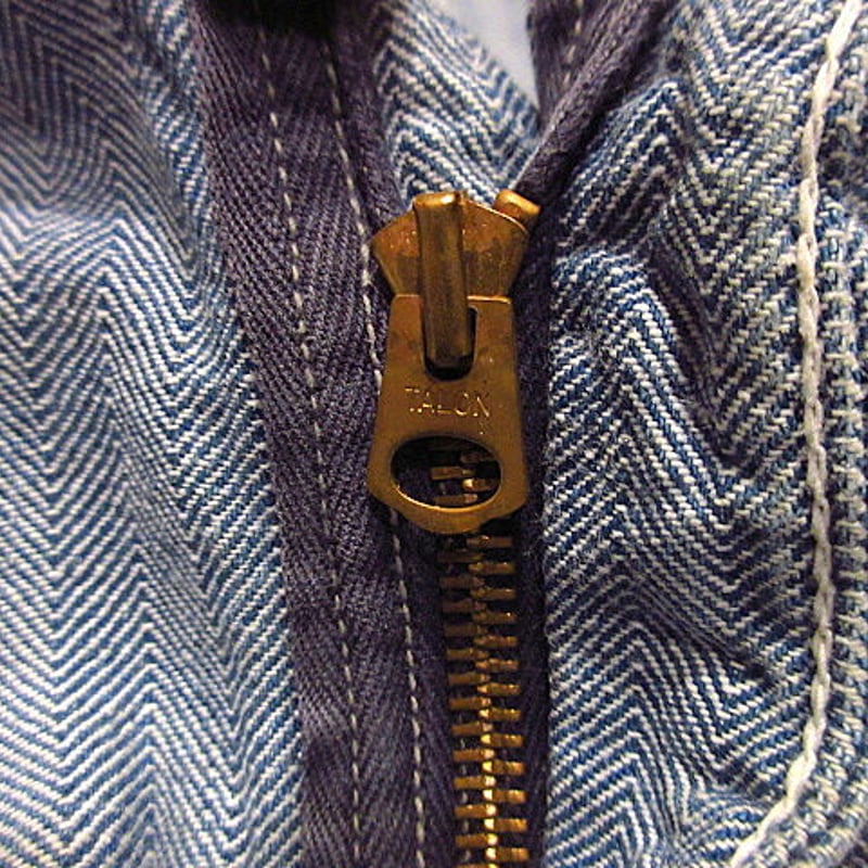 60s キャントバステム HBT ヘリンボーン オールインワン ビンテージ ビンテージ50's○CAN'T BUST'EM HBTオールインワンsize 44M○2012