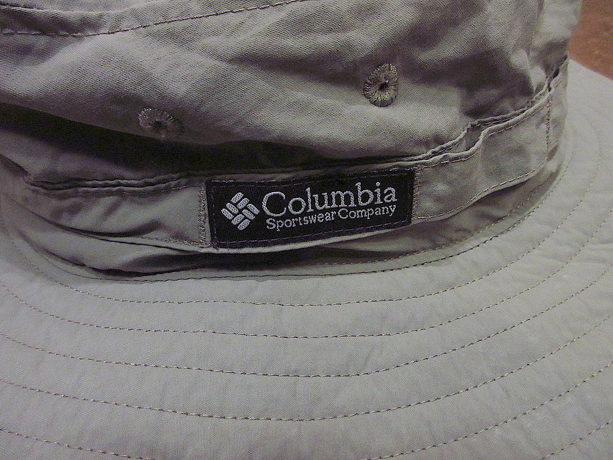 ビンテージ90s○Columbiaサファリハット○240411j8-m-ht-ot古着1990