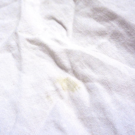 ビンテージ~60's●刺繍入りツートンランドリーバッグ●250729m5-bag-otコットン袋収納インテリア雑貨