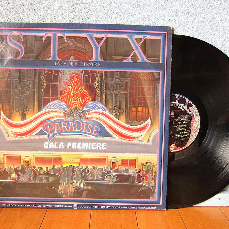 STYX○PARADISE THEATER A&M RECORDS SP-3719○21081