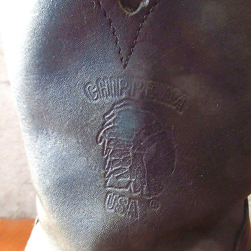 ビンテージ90's2000's○CHIPPEWAエンジニアブーツ黒size 7 1/2 E