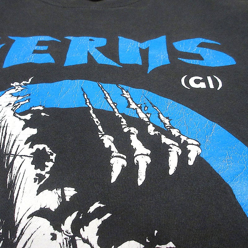 ビンテージ2000's?○GERMS GIスカルプリントTシャツ黒250619j7-m