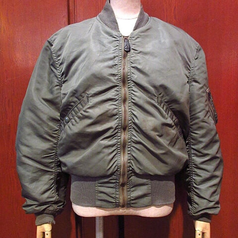 60s L-2B ビンテージ 中佐着用 LARGE 60's U.S.AIRFORCE L-2B フライトジャケット SATELLITE OUTWEAR