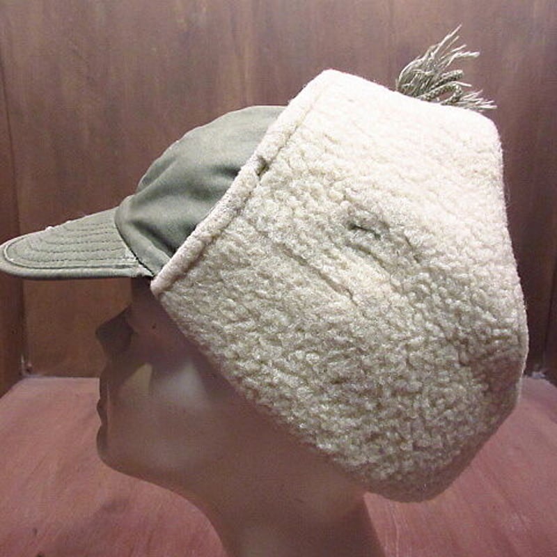 ビンテージ50's○U.S.ARMY M-1951パイルフィールドキャップ7 1/2