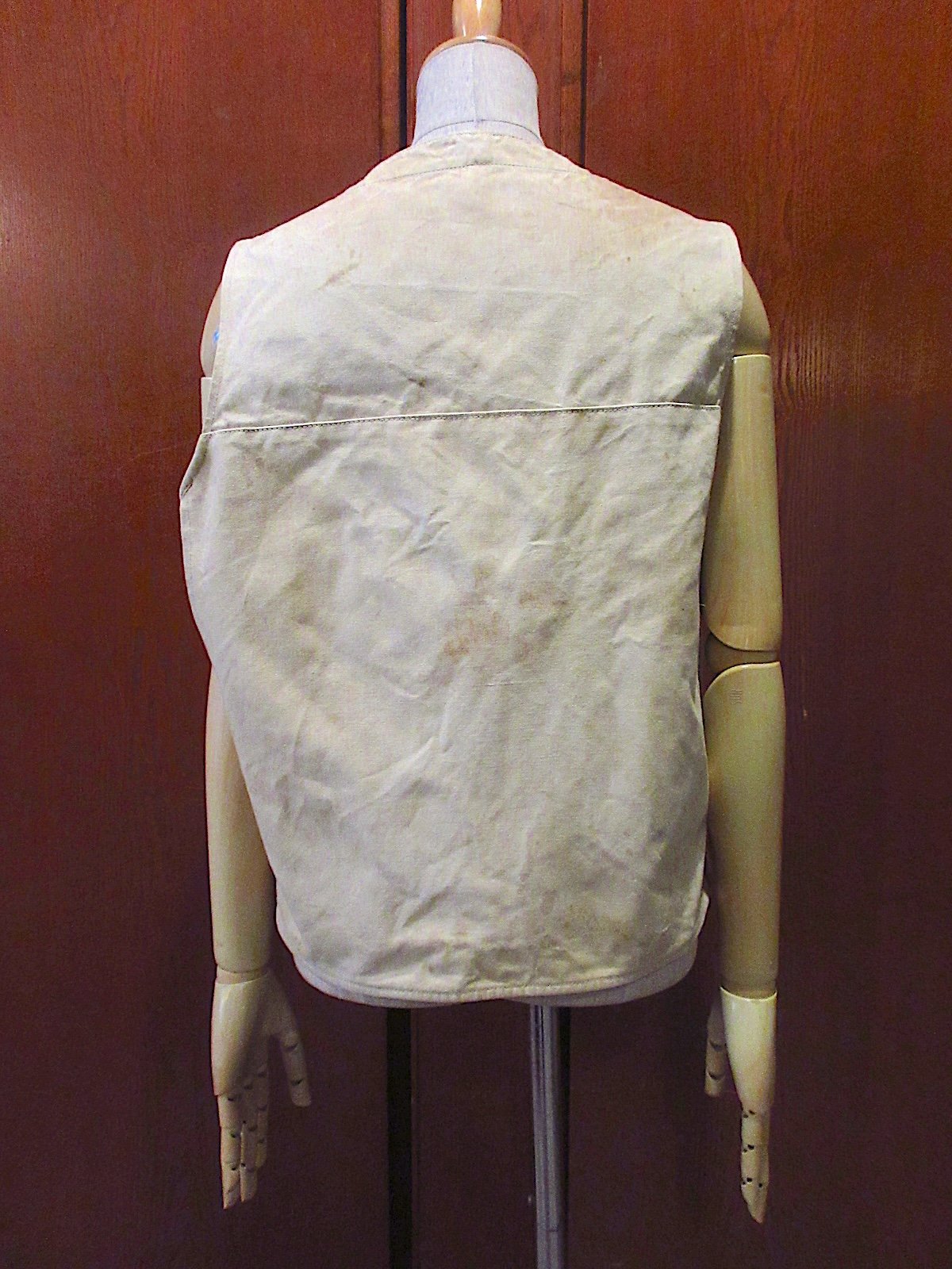 フィルソン　ダックハンティングベスト ビンテージ40's○FILSONダックハンティングベスト○250619z4-m-vs