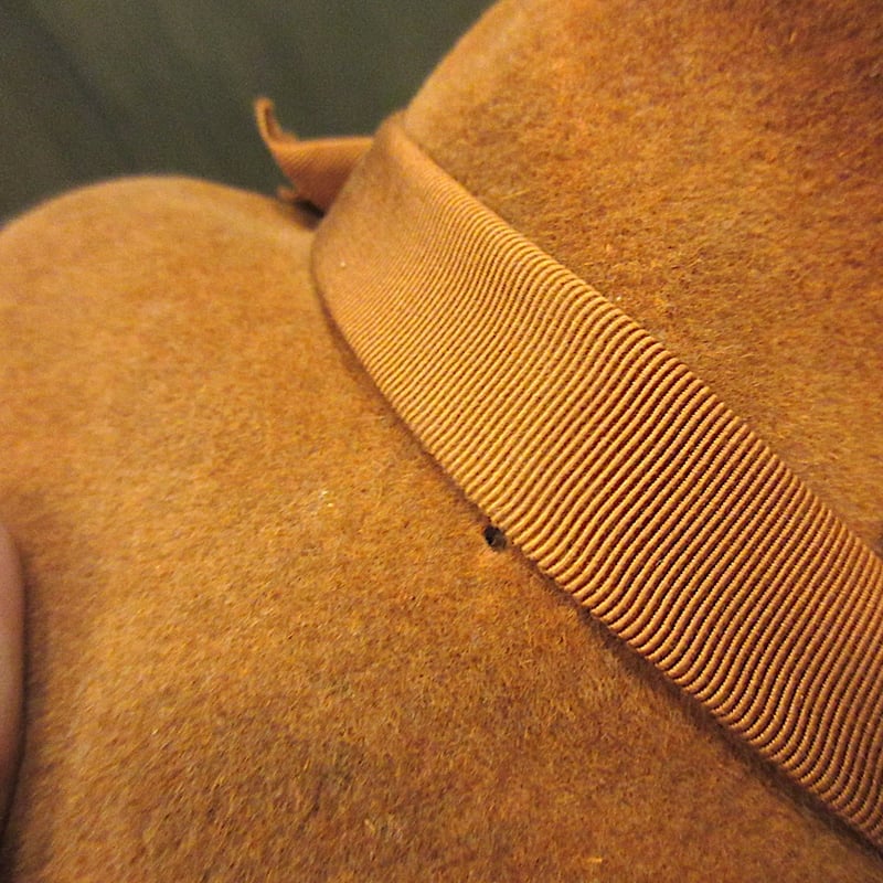 ビンテージ60's○レディースフェルトハット○260218z1-w-ht-flt帽子