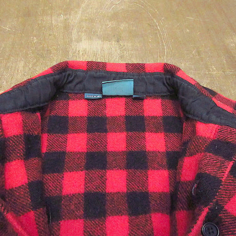 ビンテージ80’s90’s●Woolrichバッファローチェックウールシャツ赤×黒size L●230919j4-m-lssh-wl古着1980s1990s