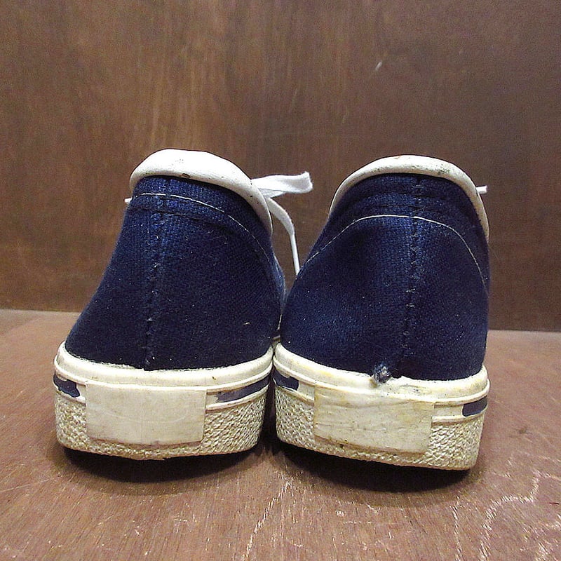 ビンテージ70's○DEADSTOCKレディース2本ラインキャンバス