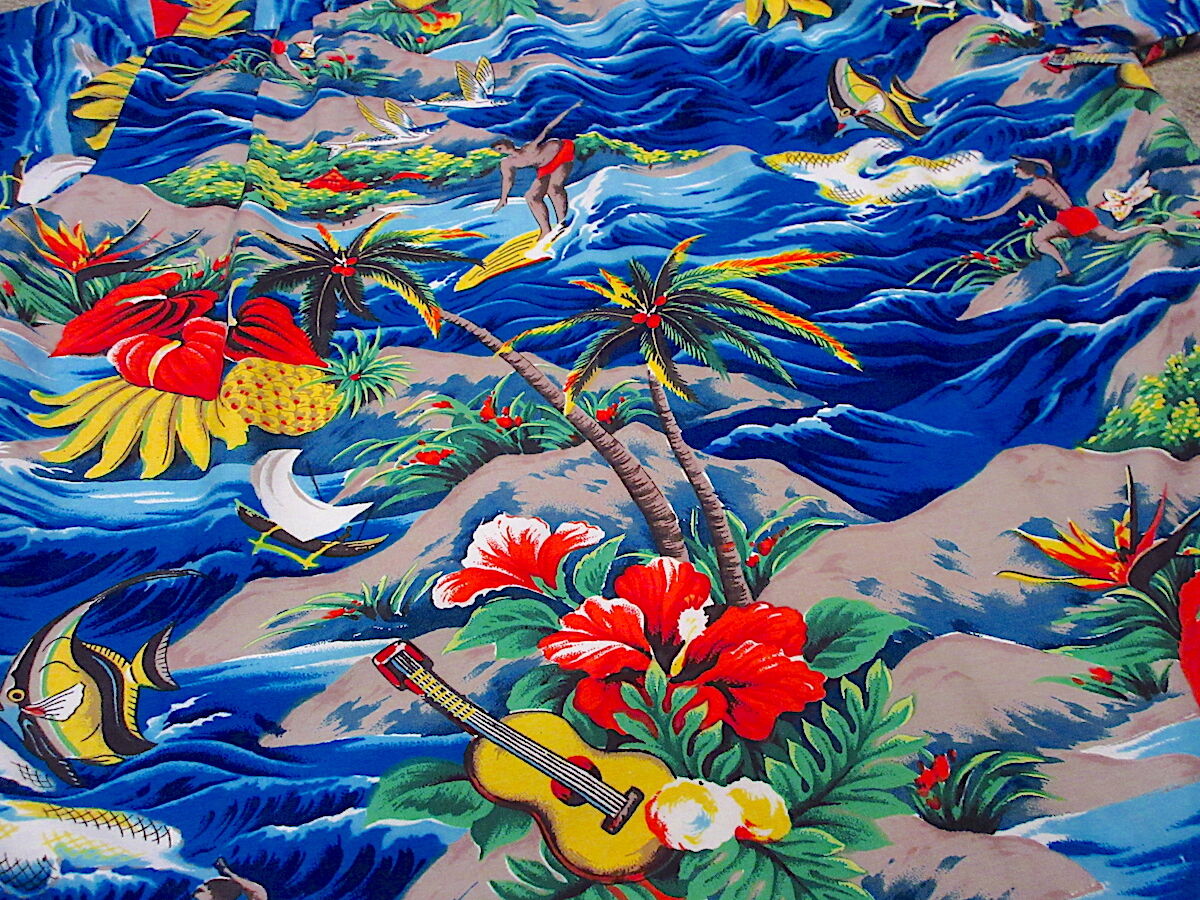 スペシャル！！40's Pilgrim レーヨン ハワイアンシャツ ビンテージ スペシャル！！40's Pilgrim レーヨン ハワイアンシャツ