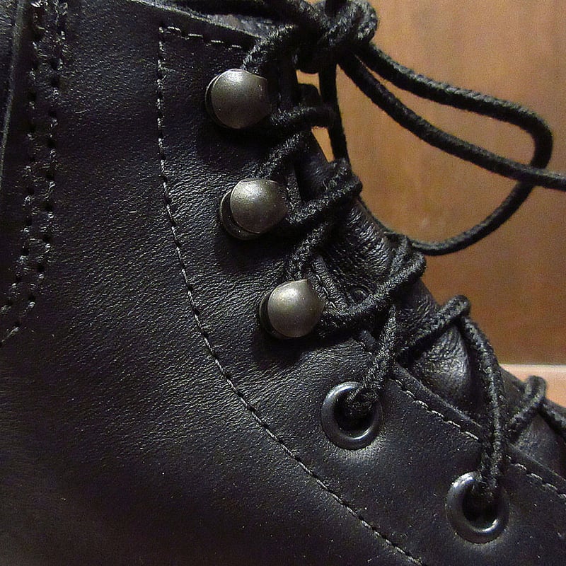 ビンテージ90's○DEADSTOCK RED WING刺繍羽根タグプレーントゥワーク