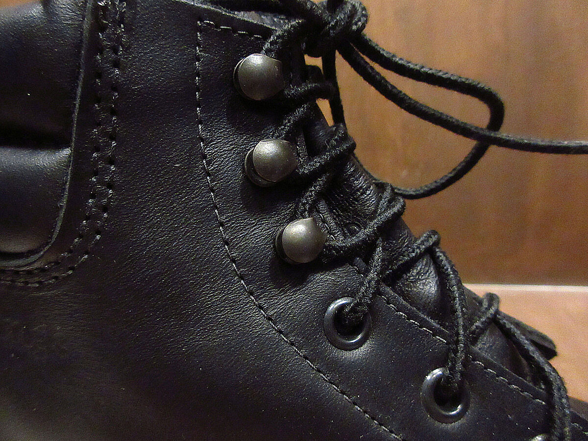 ビンテージ90's○DEADSTOCK RED WING刺繍羽根タグプレーントゥワーク